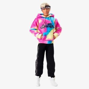 NRFB Mattal, Signature Ken Doll Wearing “I Am Kenough” Hoodie Barbie The Movie